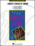 Cover icon of Sweet Child o' Mine (COMPLETE) sheet music for concert band by Paul Murtha, Axl Rose, Duff McKagan, Slash and Steven Adler, intermediate skill level
