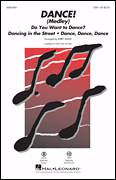 Cover icon of DANCE! (Medley) sheet music for choir (SSA: soprano, alto) by Brian Wilson, Kirby Shaw, The Beach Boys, Carl Wilson and Mike Love, intermediate skill level