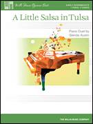 Cover icon of A Little Salsa In Tulsa sheet music for piano four hands by Glenda Austin, intermediate skill level