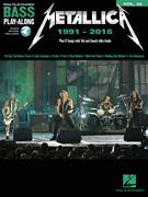 Cover icon of Enter Sandman sheet music for bass (tablature) (bass guitar) by Metallica, James Hetfield, Kirk Hammett and Lars Ulrich, intermediate skill level