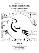 Cover icon of Elohim Hashiveinu (O Lord, Turn Our Hearts) sheet music for choir (SATB: soprano, alto, tenor, bass) by Joshua Jacobson and Salamone Rossi, intermediate skill level