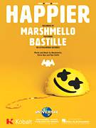 Cover icon of Happier sheet music for voice, piano or guitar by Marshmello & Bastille, Dan Smith, Marshmello and Steve Mac, intermediate skill level