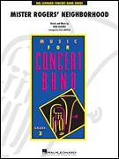 Cover icon of Mister Rogers' Neighborhood (Arr. Paul Murtha) sheet music for concert band (Bb clarinet 1) by Fred Rogers, Paul Murtha and Mister Rogers, intermediate skill level