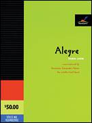Cover icon of Alegre (COMPLETE) sheet music for concert band by Tania Leon and Tania Leon, intermediate skill level