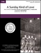 Cover icon of A Sunday Kind of Love (arr. Adam Reimnitz) sheet music for choir (TTBB: tenor, bass) by Etta James, Adam Reimnitz, Anita Nye Leonard, Barbara Belle, Louis Prima and Stanley Rhodes, intermediate skill level