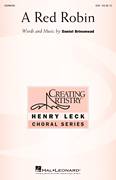 Cover icon of A Red Robin sheet music for choir (SSA: soprano, alto) by Daniel Brinsmead, intermediate skill level
