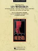 Selections from Les Miserables (arr. Bob Lowden) (COMPLETE) for full orchestra - alain boublil orchestra sheet music