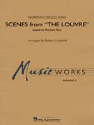 Cover icon of Scenes from the Louvre (arr. Robert Longfield) (COMPLETE) sheet music for concert band by Robert Longfield and Norman Dello Joio, intermediate skill level