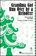 Cover icon of Grandma Got Run Over By A Reindeer (arr. Christopher Peterson) sheet music for choir (TTBB: tenor, bass) by Randy Brooks and Christopher Peterson, intermediate skill level