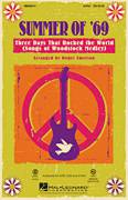 Cover icon of Summer of '69 - Three Days That Rocked the World sheet music for choir (2-Part) by Roger Emerson, intermediate duet