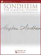 Cover icon of Anyone Can Whistle (from Anyone Can Whistle) sheet music for clarinet and piano by Stephen Sondheim, intermediate skill level