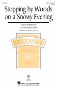 Cover icon of Stopping By Woods On A Snowy Evening sheet music for choir (2-Part) by Audrey Snyder and Robert Frost, intermediate duet
