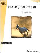Cover icon of Mustangs On The Run sheet music for piano solo (elementary) by Jennifer Linn, beginner piano (elementary)