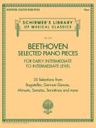Cover icon of German Dance In B-Flat Major, WoO 13, No. 6 sheet music for piano solo by Ludwig van Beethoven, classical score, intermediate skill level