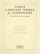 Cover icon of Sonate sheet music for alto saxophone solo by Jeanine Rueff, classical score, intermediate skill level