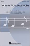Cover icon of What A Wonderful World (arr. Audrey Snyder) sheet music for choir (SSAA: soprano, alto) by Louis Armstrong, Audrey Snyder, Bob Thiele and George David Weiss, intermediate skill level