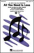 Cover icon of All You Need Is Love (arr. Sam Burns) sheet music for choir (SSAATTBB) by The Beatles, Sam Burns, John Lennon and Paul McCartney, intermediate skill level