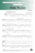 Cover icon of Make We Joy sheet music for choir (SATB: soprano, alto, tenor, bass) by Daniel Hughes, intermediate skill level