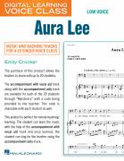 Cover icon of Aura Lee (Medium Low Voice) (includes Audio) sheet music for voice and piano (Medium Low Voice) by George R. Poulton, Emily Crocker and W.W. Fosdick, intermediate skill level