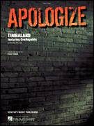 Cover icon of Apologize, (easy) sheet music for piano solo by Timbaland featuring OneRepublic, OneRepublic, Timbaland and Ryan Tedder, easy skill level