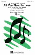 Cover icon of All You Need Is Love (arr. Alan Billingsley) sheet music for choir (SAB: soprano, alto, bass) by The Beatles, Alan Billingsley, John Lennon and Paul McCartney, wedding score, intermediate skill level