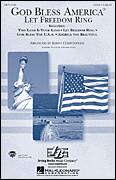 Cover icon of God Bless America (Let Freedom Ring) (Medley) sheet music for choir (SATB: soprano, alto, tenor, bass) by Keith Christopher, intermediate skill level