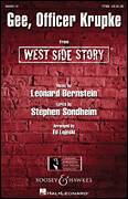 Cover icon of Gee, Officer Krupke (from West Side Story) (arr. Ed Lojeski) sheet music for choir (TTBB: tenor, bass) by Stephen Sondheim, Ed Lojeski and Leonard Bernstein, intermediate skill level