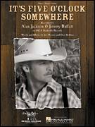 Cover icon of It's Five O'Clock Somewhere sheet music for voice, piano or guitar by Alan Jackson, Jimmy Buffett, Don Rollins and Jim Brown, intermediate skill level