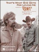 Cover icon of That's What She Gets For Loving Me sheet music for voice, piano or guitar by Brooks & Dunn, Ronnie Dunn and Terry McBride, intermediate skill level