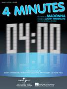 Cover icon of 4 Minutes sheet music for voice, piano or guitar by Madonna featuring Justin Timberlake, Miscellaneous, Justin Timberlake, Madonna, Nate Hills and Tim Mosley, intermediate skill level