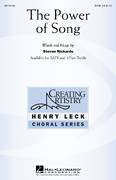 Cover icon of The Power Of Song sheet music for choir (3-Part Treble) by Steve Rickards, intermediate skill level