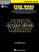 Cover icon of March Of The Resistance (from Star Wars: The Force Awakens) sheet music for tenor saxophone solo by John Williams, intermediate skill level