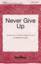 Never Give Up sheet music download