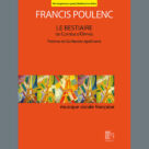 Cover icon of Le Bestiaire ou le Cortege d'Orphee (Low Voice) sheet music for voice and piano (Low Voice) by Francis Poulenc and Guillaume Apollinaire, classical score, intermediate skill level