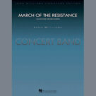 Cover icon of March of the Resistance, Bb trumpet 1 sub. c tpt. 1 sheet music for concert band (- Bb trumpet 4, sub. c tpt. 4) by John Williams and Paul Lavender, classical score, intermediate skill level