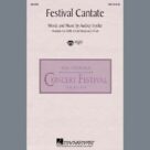 Cover icon of Festival Cantate sheet music for choir (3-Part Mixed) by Audrey Snyder, intermediate skill level