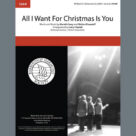 Cover icon of All I Want For Christmas Is You (arr. Larry Triplett) sheet music for choir (SSAA: soprano, alto) by Mariah Carey, Larry Triplett and Walter Afanasieff, intermediate skill level
