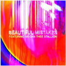 Cover icon of Beautiful Mistakes (feat. Megan Thee Stallion) sheet music for voice, piano or guitar by Maroon 5, Adam Levine, Andrew Goldstein, Jacob Kasher Hindlin, Joseph Kirkland, Matthew Musto and Megan Pete, intermediate skill level