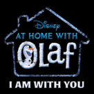 Cover icon of I Am With You (from Disney's At Home with Olaf) sheet music for voice, piano or guitar by Josh Gad, Kristen Anderson-Lopez and Robert Lopez, intermediate skill level