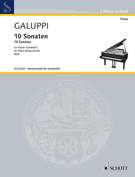 Cover icon of Sonata II in C minor sheet music for piano or harpsichord solo by Baldassare Galuppi, classical score, easy/intermediate skill level