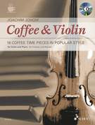Cover icon of Cafe Bourree sheet music for violin and piano by Joachim Johow, easy/intermediate skill level