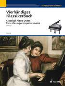 Cover icon of Geburtstagsmarsch in C major, Op. 85 No. 1 sheet music for piano four hands by Robert Schumann, classical score, easy/intermediate skill level