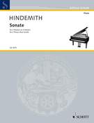 Cover icon of Sonata sheet music for two pianos by Paul Hindemith, classical score, advanced duet