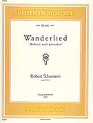Cover icon of Wanderlied, Op. 35/3, E major sheet music for mezzo-soprano and piano by Robert Schumann, classical score, easy/intermediate skill level