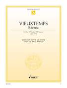 Cover icon of Reverie, Op. 22/3 sheet music for violin and piano by Henri Vieuxtemps, classical score, easy/intermediate skill level