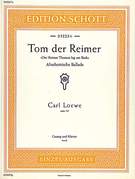 Cover icon of Tom der Reimer, Op. 135a, "Der Reimer Thomas lag am Bach" sheet music for soprano and piano by Carl Loewe, classical score, easy/intermediate skill level