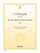 Cover icon of Blue Danube, Op. 314, Waltz sheet music for soprano and piano by Johann Strauss, Jr., classical score, easy/intermediate skill level