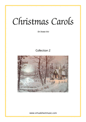 Cover icon of Christmas Sheet Music and Carols, coll.2 for brass trio, intermediate skill level