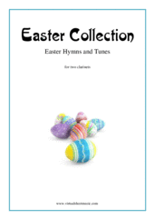 Cover icon of Easter Collection - Easter Hymns and Tunes sheet music for two clarinets, easy duet