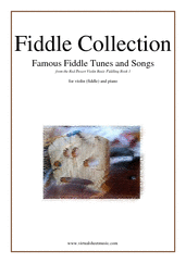 Cover icon of Fiddle Collection, Famous Fiddle Tunes sheet music for violin and piano, easy skill level